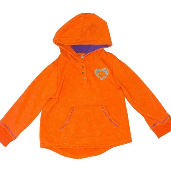 Colosseum Athletics Toddler 5T‎ Clemson Tigers Orange Hooded Pullover Hoodie - Picture 1 of 3